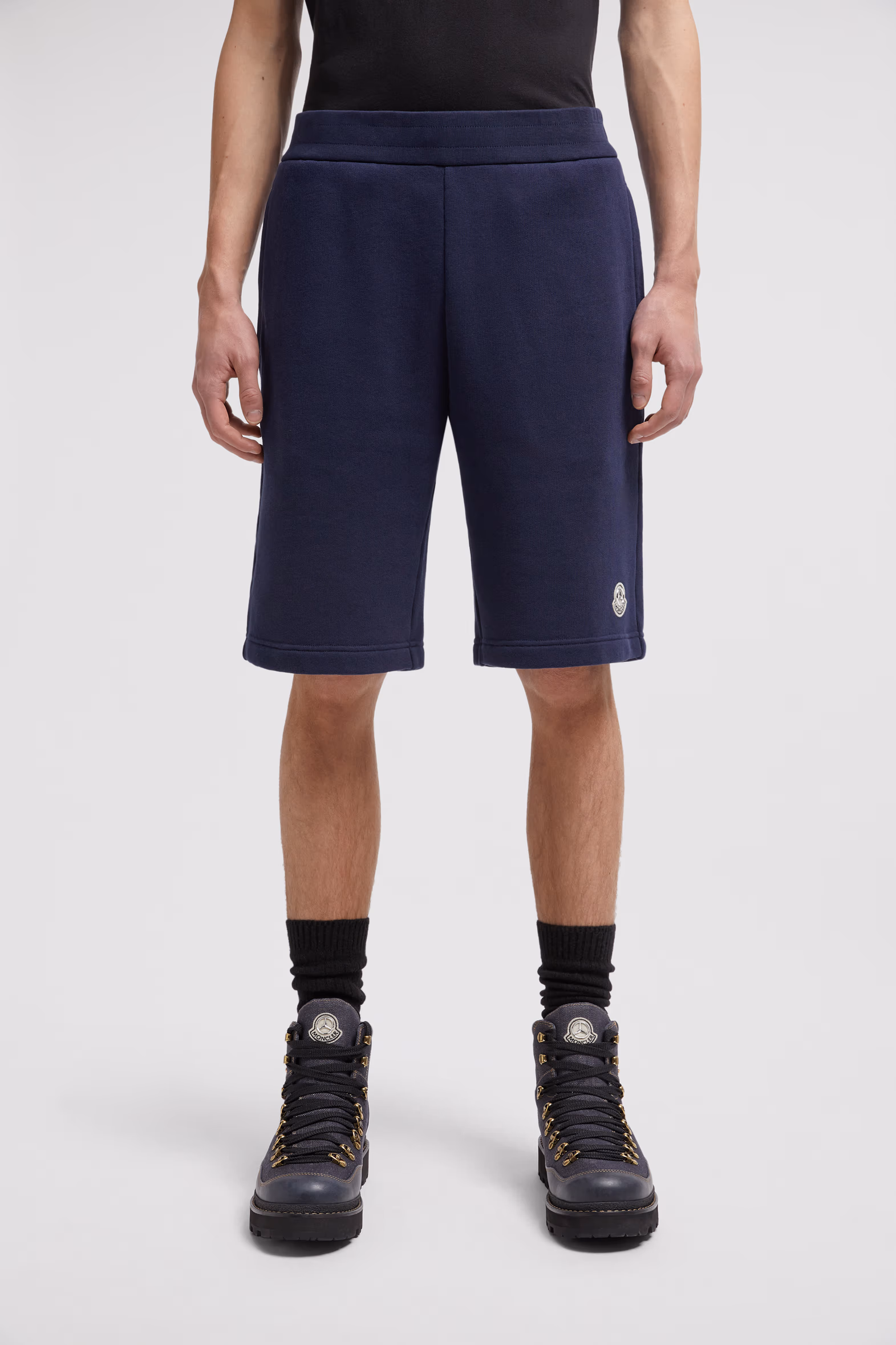 Moncler x Mercedes-Benz by NIGO Cotton Shorts Men Navy Blue Moncler 5